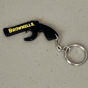 Brownells Gunsmith Keychain Bottle Opener Metal